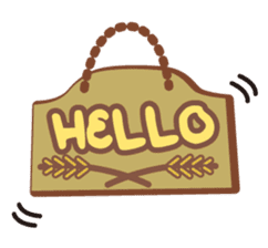 Fluffy-funny bread sticker #369703