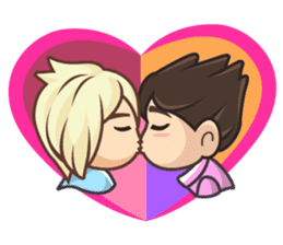 GAY - OLI AND JAKE - CUTE LOVE sticker #369905