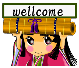 Princess Fumie ver.English sticker #370105