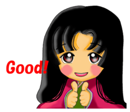 Princess Fumie ver.English sticker #370106