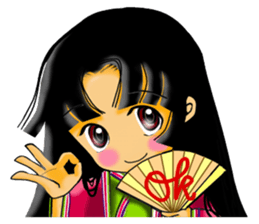 Princess Fumie ver.English sticker #370108