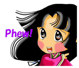 Princess Fumie ver.English sticker #370110