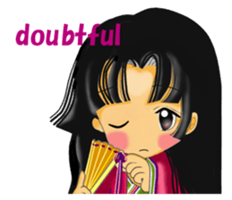 Princess Fumie ver.English sticker #370113