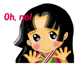 Princess Fumie ver.English sticker #370114