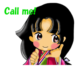 Princess Fumie ver.English sticker #370128