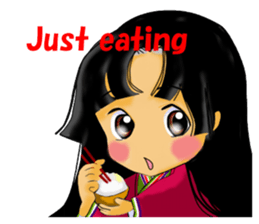 Princess Fumie ver.English sticker #370130