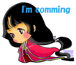 Princess Fumie ver.English sticker #370131