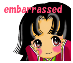 Princess Fumie ver.English sticker #370134