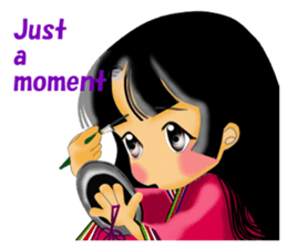 Princess Fumie ver.English sticker #370135