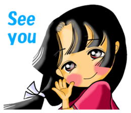 Princess Fumie ver.English sticker #370136