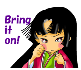 Princess Fumie ver.English sticker #370139