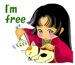 Princess Fumie ver.English sticker #370140