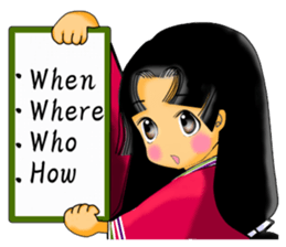 Princess Fumie ver.English sticker #370143