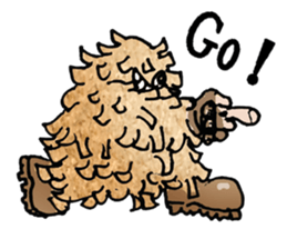 hand sign GO GO sticker #370386