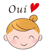 English ver. Petit Ballerina sticker #370555