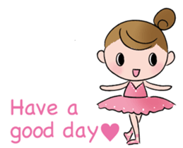 English ver. Petit Ballerina sticker #370559