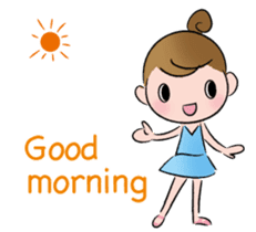 English ver. Petit Ballerina sticker #370562