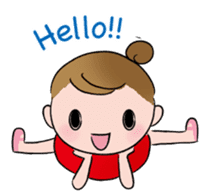 English ver. Petit Ballerina sticker #370563