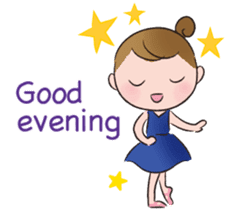 English ver. Petit Ballerina sticker #370564