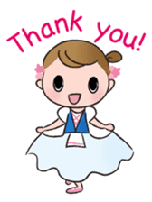 English ver. Petit Ballerina sticker #370566