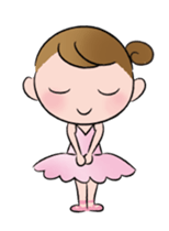 English ver. Petit Ballerina sticker #370567