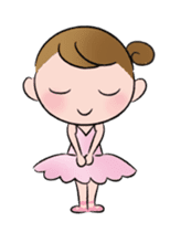 English ver. Petit Ballerina sticker #370567