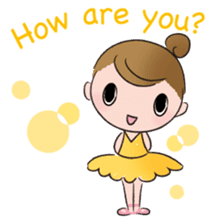 English ver. Petit Ballerina sticker #370569