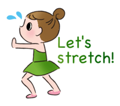 English ver. Petit Ballerina sticker #370575
