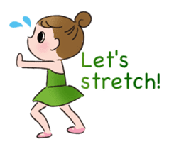 English ver. Petit Ballerina sticker #370575