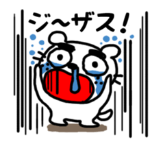 Dog of the mustache sticker #371325