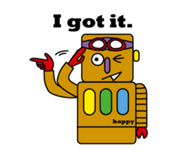 life of Robo-Costa(English ver.) sticker #371470