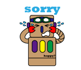 life of Robo-Costa(English ver.) sticker #371473