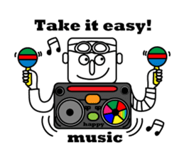 life of Robo-Costa(English ver.) sticker #371478