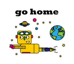 life of Robo-Costa(English ver.) sticker #371479