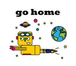 life of Robo-Costa(English ver.) sticker #371479