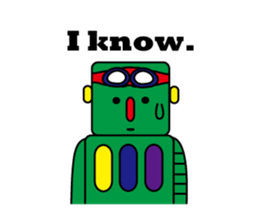 life of Robo-Costa(English ver.) sticker #371486