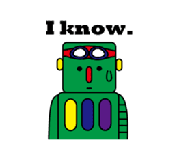 life of Robo-Costa(English ver.) sticker #371486