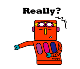 life of Robo-Costa(English ver.) sticker #371489