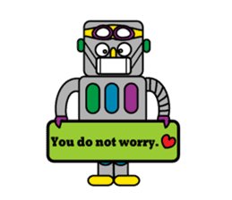 life of Robo-Costa(English ver.) sticker #371494