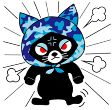Black Cat Mighty sticker #371521