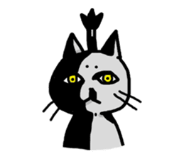 Samurai Cat sticker #371950