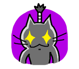 Samurai Cat sticker #371953