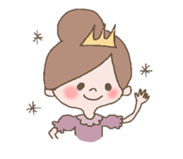 girl & usasa sticker #373477