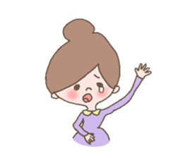 girl & usasa sticker #373486