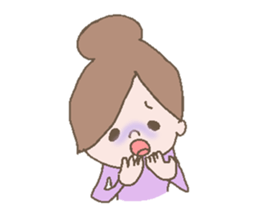 girl & usasa sticker #373492