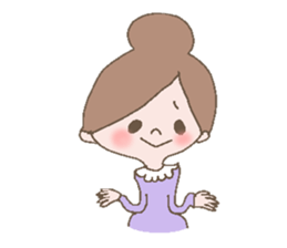 girl & usasa sticker #373502