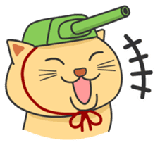 Cat Tank sticker #373534