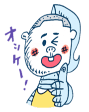 Satoshi's happy characters vol.08 sticker #374717