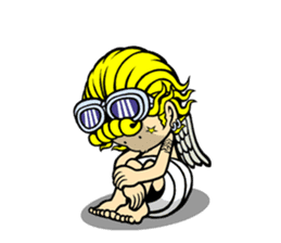 Cool Angel "Coo" sticker #374855