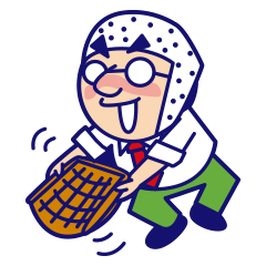 comical Japanese Sticker